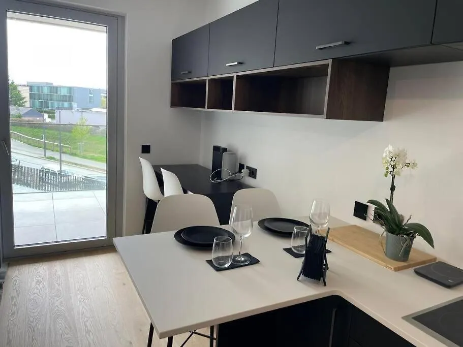 New Studio With Terrace And Parking Luxembourg 0*,  Luxembourg